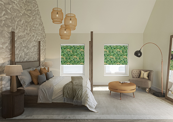 Leopard, Malachite - Roller Blind - Image 8